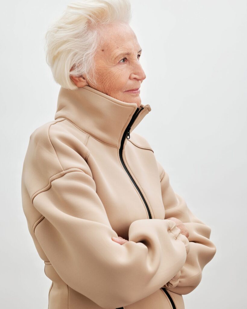 Alma Funnel Neck Jacket