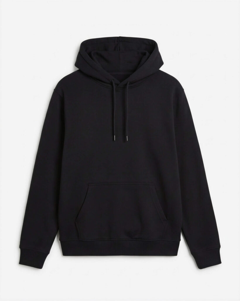 Street Layer Hoodie in Jet Black product photo
