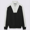 Technical Quarter-Zip Sweat in Monochrome product photo