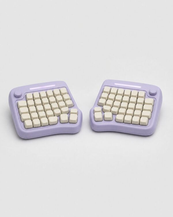 Lavender Split Keyboard