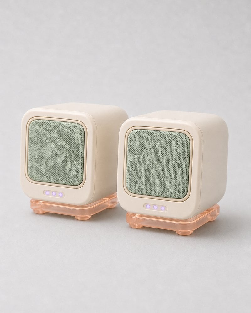 Lo-Fi Cube Speakers main