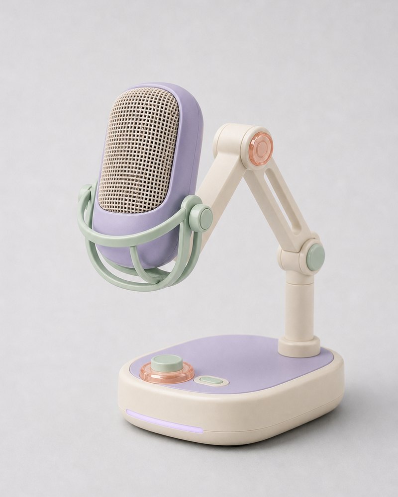 Pastel Boom Mic variant 1