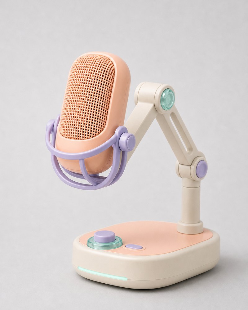 Pastel Boom Mic variant 2