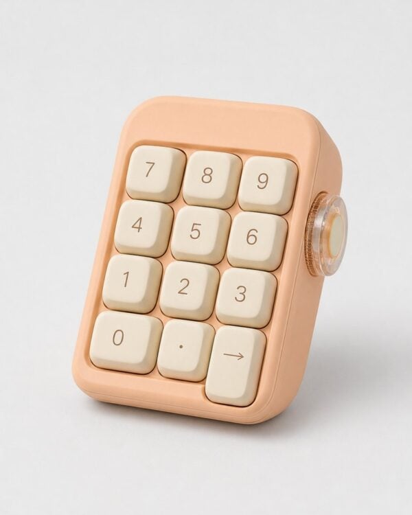 Peach Number Pad