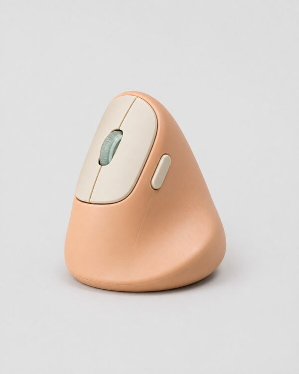 Peach Vertical Mouse