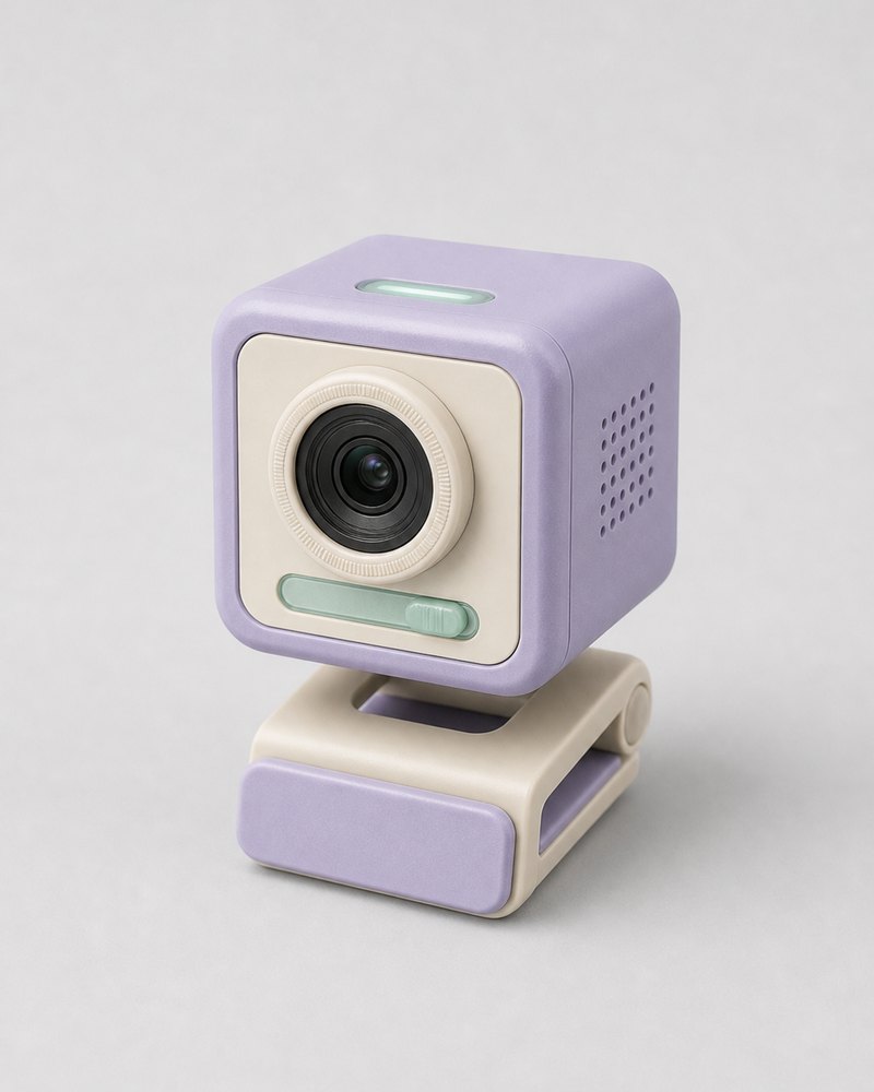 Retro Future Webcam Cube