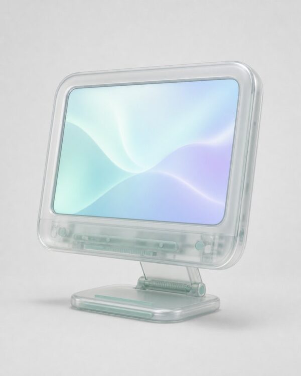 Transparent Desk Monitor