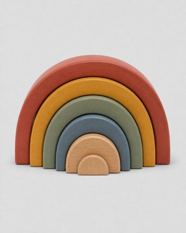 Rainbow Stacking Tower