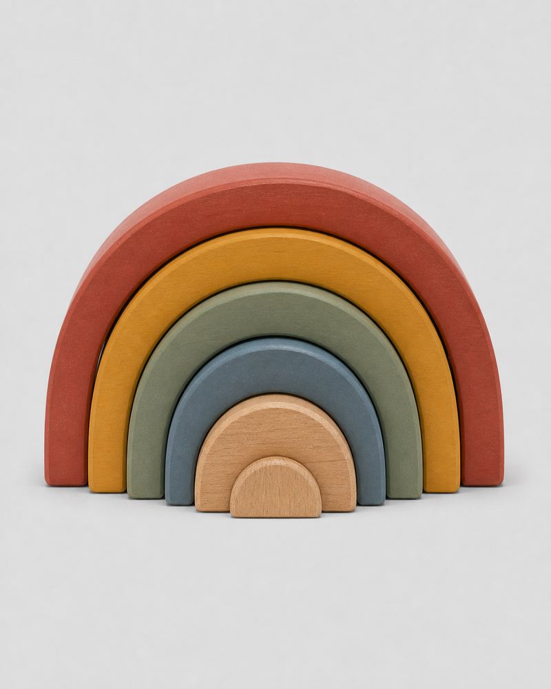 Rainbow Stacking Tower