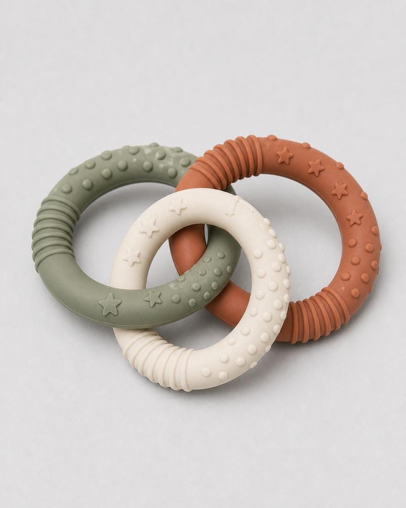 Silicone Teether Rings