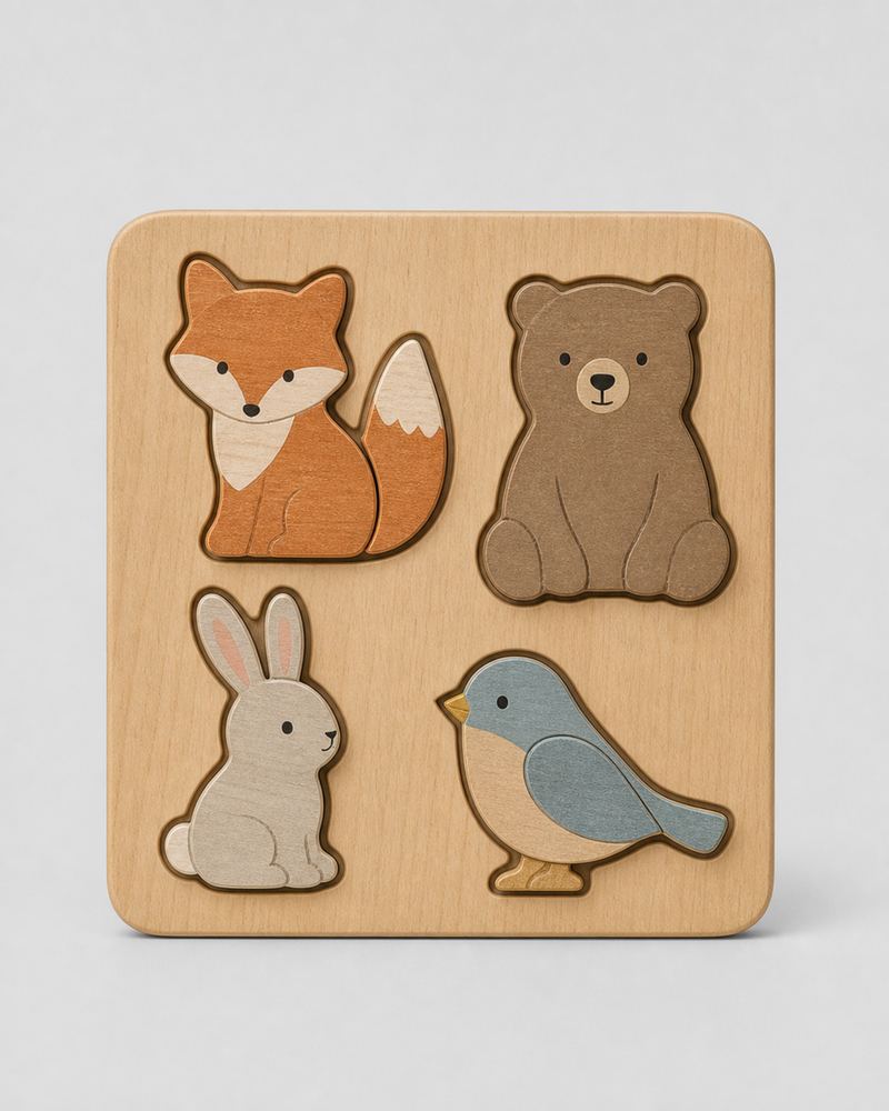 Wooden Animal Puzzle